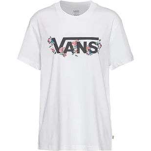 Vans Damska koszulka Rosey BFF, biała, XS, biały, XS - Koszulki i topy damskie - miniaturka - grafika 1