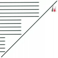 Pozostałe akcesoria do uprawy roślin - Tyczka Podpórka Roślin Stal Powlekana 180Cm 15Szt - miniaturka - grafika 1