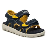 Sandały damskie - Timberland Sandały Perkins Row 2-Strap TB0A1QXU0191 Navy - miniaturka - grafika 1