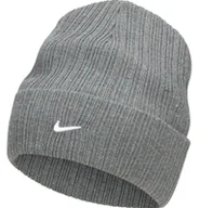 Czapki damskie - Nike Czapka Beanie Utility Nushred Unisex Jesień Zima DV3341-084 One Size - miniaturka - grafika 1