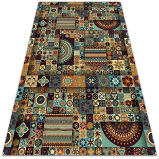 Tarasowy dywan zewnętrzny Mieszanina kafelek 140x210 cm - Dywany zewnętrzne - miniaturka - grafika 1