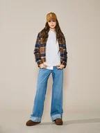 Spodenki damskie - ONLY Dżinsy - Comfort fit - w kolorze niebieskim - miniaturka - grafika 1