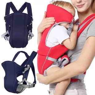 Nosidło do noszenia dziecka- granatowe - Nosidełka dla dzieci - miniaturka - grafika 1