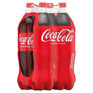 Coca-Cola Napój gazowany o smaku coli 4x1,5L - Napoje gazowane - miniaturka - grafika 1
