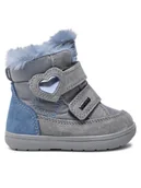 Buty dla dziewczynek - Primigi Śniegowce 6850511 M GORE-TEX Szary - miniaturka - grafika 1