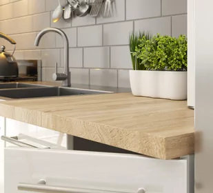 SZAFKA KUCHENNA POD ZLEWOZMYWAK OLIWIA S 80cm BIAŁA-BIAŁY POŁYSK - Meble kuchenne - miniaturka - grafika 4