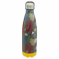 Shakery i bidony sportowe - Butelka termiczna Iso Floral czerwone - miniaturka - grafika 1