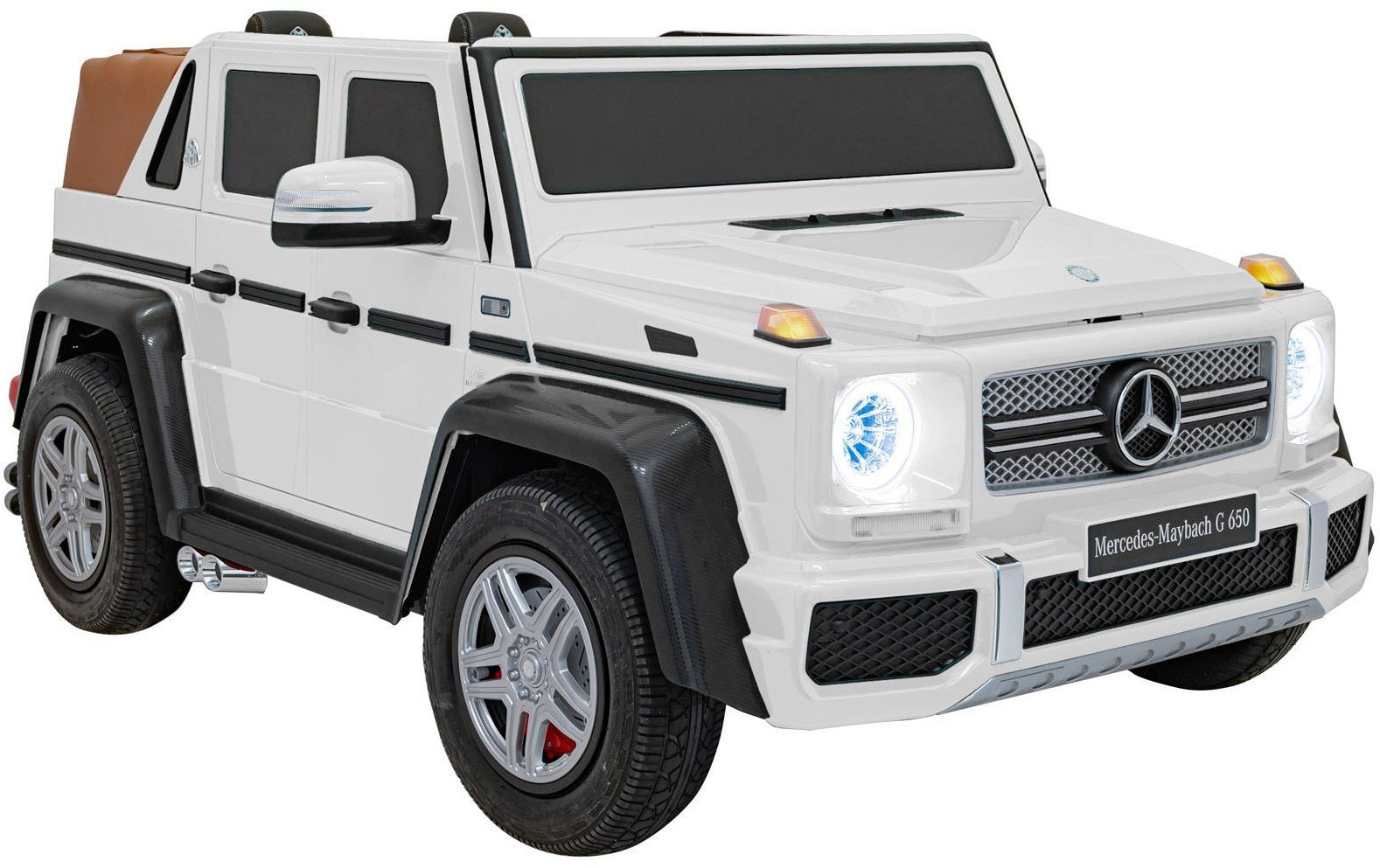 Pojazd Mercedes Benz MAYBACH G650 Biały