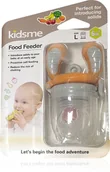 Akcesoria do karmienia - New! Special offer! Kidsme Food Feeder baby feeding device for solid foods large Amber from 6 months 160337AM - miniaturka - grafika 1