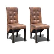 Krzesła - vidaXL Krzesło do jadalni x 2 - miniaturka - grafika 1