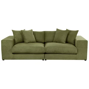 Sofa 3-osobowa zielona GLORVIKA II - Sofy i kanapy - miniaturka - grafika 1