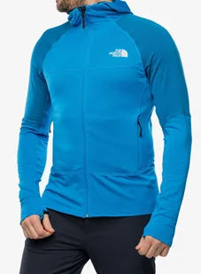 Bluza wspinaczkowa The North Face Bolt Polartec Hoodie - skyline blue/adriatic blue - Bluzy sportowe męskie - miniaturka - grafika 1