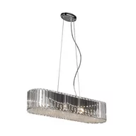 Lampy sufitowe - Zuma Line Lampa wisząca podłużna Prince P0360-06D-F4AC P0360-06D-F4AC - miniaturka - grafika 1