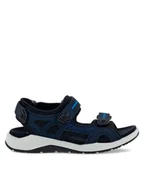 Buty dla chłopców - ECCO Sandały X-TRINSIC K 71064202303 Niebieski - miniaturka - grafika 1