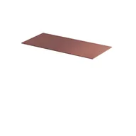 Blaty meblowe i parapety okienne - Blat łazienkowy Oristo Blaty Uni 100x46 cm czerwony mat OR00-BU-100-19 - miniaturka - grafika 1