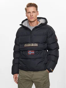 Napapijri Kurtka zimowa Rainforest NP0A4HMA Czarny Regular Fit - Kurtki męskie - miniaturka - grafika 1