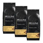 Kawa - Kawa ziarnista PELLINI Espresso Bar N.3 Gran Aroma 3 x 1 kg - miniaturka - grafika 1