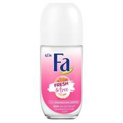 Dezodoranty i antyperspiranty dla kobiet - Fa Fresh & Free 48H Dezodorant roll-on Grapefruit & Lychee 50ml - miniaturka - grafika 1