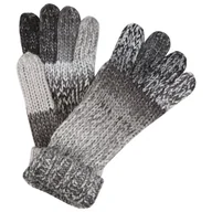 Rękawice narciarskie - Rękawiczki Regatta Frosty Glove VI Rozmiar rękawiczek: S/M / Kolor: czarny/biały - miniaturka - grafika 1
