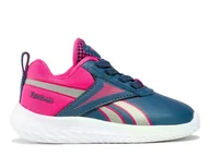 Buty dla dziewczynek - Buty dziecięce Reebok 100075215 RUSH RUNNER 5 SYN ALT Niebieskie - miniaturka - grafika 1