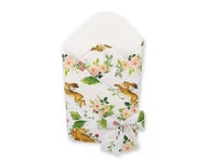 Rożki i beciki - Rożek Usztywniany Dla Niemowląt Z Wiązaniem - W Lesie - miniaturka - grafika 1