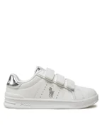 Buty dla dziewczynek - Polo Ralph Lauren Sneakersy Heritage Court III Ez RL01360040 Biały - miniaturka - grafika 1