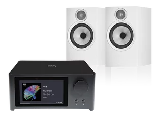 NAD C 700 (czarny) + 606 S3 (biały) - Zestawy stereo - miniaturka - grafika 1