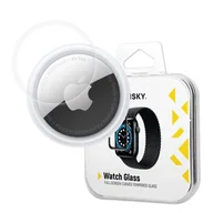 Akcesoria do smartwatchy - Hybrydowe szkło ochronne do Apple AirTag czarny WOZINSKY - miniaturka - grafika 1