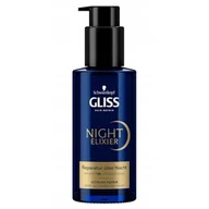 Serum do włosów - Gliss Night Elixir Ultimate Repair 100 ml serum nocne do włosów zniszczonych - miniaturka - grafika 1