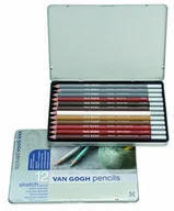 Farby i media malarskie - Talens Van Gogh Sketch Special Olówki grafit 12szt - miniaturka - grafika 1