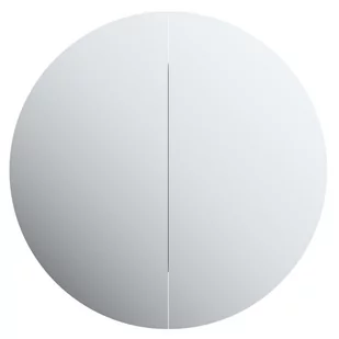 Lumarko Szafka łazienkowa z lustrem i LED, biała, 40x40x17,5 cm - Szafki łazienkowe - miniaturka - grafika 7