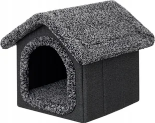 DOGGY R3 BUDA LAMB CZARNA - Budy dla psów - miniaturka - grafika 1