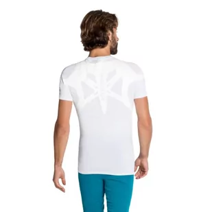 Odlo Męski t-shirt Active Spine 2.0 biały XL 31327210000XL - Koszulki męskie - miniaturka - grafika 1