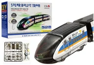 Pociągi dla dzieci - Lean Zabawka Edukacyjna Pociąg Solarny Bullet Train Toys - miniaturka - grafika 1