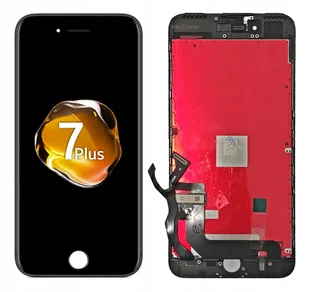 WYŚWIETLACZ EKRAN LCD DO IPHONE 7 PLUS CZARNY - Części serwisowe do telefonów - miniaturka - grafika 1