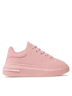 Buty dla dziewczynek - DeeZee Sneakersy TS5126K-10 Różowy - miniaturka - grafika 1