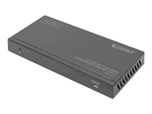 DIGITUS HDBaseT HDMI Extender Splitter Set 150m 1x4 EDID 4K/60Hz HDCP 2.2 HDR POC HDMI 2.0 - Przełączniki KVM - miniaturka - grafika 1