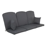 Poduszki ogrodowe - Patio Komplet poduszek do huśtawki 168x119x9 cm szare Dajar - miniaturka - grafika 1