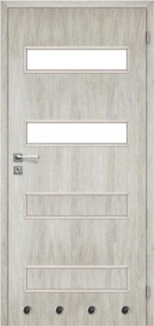 Kermi Drzwi wewnętrzne prawe dąb srebrny milano 70cm