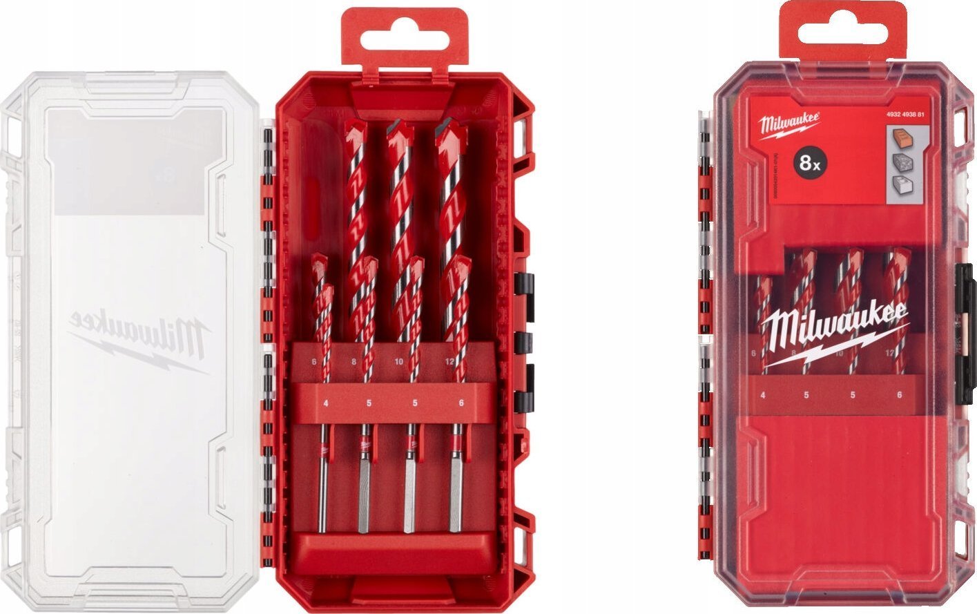 Milwaukee Wiertło WIERTŁO DO BETONU TCT KPL.8szt. PREMIUM