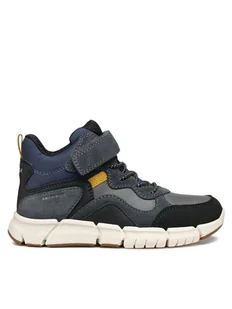 Geox Trzewiki J Flexyper Boy B Abx J269XA 0ME22 C0739 M Szary - Buty dla chłopców - miniaturka - grafika 1