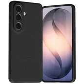 Etui i futerały do telefonów - Etui MERCURY Semi-Silicone MagSafe do Samsung Galaxy S26 Czarny - miniaturka - grafika 1