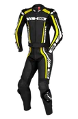 Odzież motocyklowa - Kombinezon Motocyklowy iXS RS-800 Race Dwuczęściowy Czarny/Żółty/Złamany Biały50 Długi - miniaturka - grafika 1
