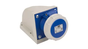 PCE Gniazdo siłowe zasilające stałe IP67 bez dławika 16A 230V 2P+Z 1132-6 - Gniazdka elektryczne - miniaturka - grafika 1