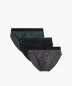 Majtki damskie - SLIPY ATLANTIC 3MP-161 JZ24 ZIEC/CZA/GRF - Atlantic - miniaturka - grafika 1