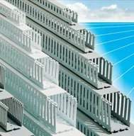 Kanały kablowe - OBO Bettermann Korytko grzebieniowe 15x15mm 2m szary kamień LK4 15015 marki 6178 - miniaturka - grafika 1