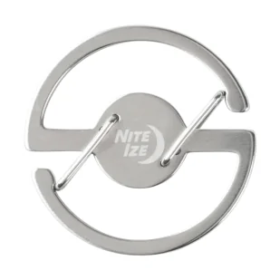 Nite Ize - Karabińczyk Medallion Key Carabiner - Stalowy - Srebrny - MKC-11-R3 - Sprzęt wspinaczkowy - miniaturka - grafika 1