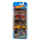 Samochody i pojazdy dla dzieci - Hot Wheels Samochodziki 5-Pak Mud Studs HTV40 - miniaturka - grafika 1