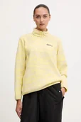 Bluzy damskie - Jack Wolfskin bluza outdoorowa BIG SKY kolor żółty wzorzysta A65449 - miniaturka - grafika 1