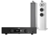 Zestawy stereo - Hegel H150 (czarny) + 703 S3 (biały) - miniaturka - grafika 1